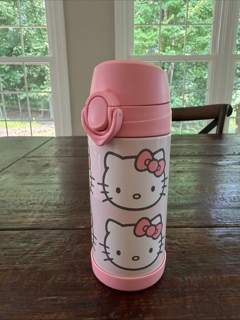 Pottery Barn Kids Pink Hello Kitty Stainless Steel Water Bottle
